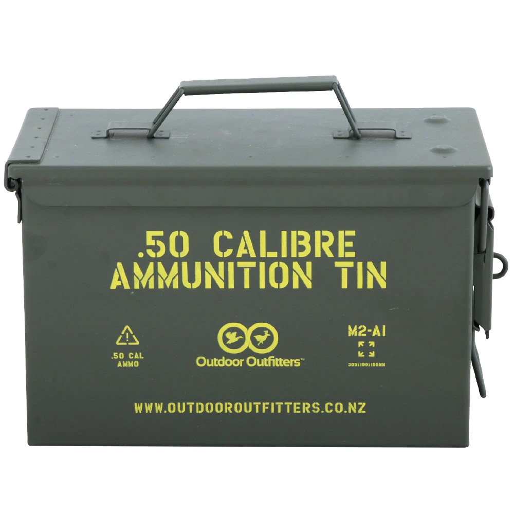 Outdoor Outfitters 50Cal Lockable Ammo Box X1 1 Outdoor Outfitters 50Cal Lockable Ammo Box X1