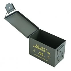 Outdoor Outfitters Fat Fifty Ammo Box With Padlock Latch X1