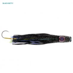 Pakula Paua Hothead Smoking Jo Game Lure 441mm - Rigged Black Betty