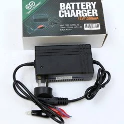Outdoor Outfitters Battery Charger With Indicator Light 12V 1300ma