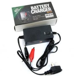 Outdoor Outfitters Battery Charger With Indicator Light 6V-12V Multi