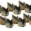 Outdoor Outfitters 8in Mallard Feeding Butt Decoy 6 Drakes 6 Hens