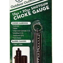 Outdoor Outfitters Dualbore 12ga+20ga Shotgun Choke Gauge
