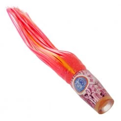 Pakula Paua Hothead Tuna Lure 13.5in Smoking Joe Pink Over White