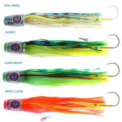 Pakula Paua Hothead Sprocket Rigged Game Lure 347mm