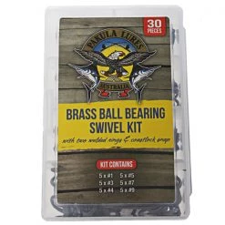 Pakula Brass Ballbearing Swivel Kit
