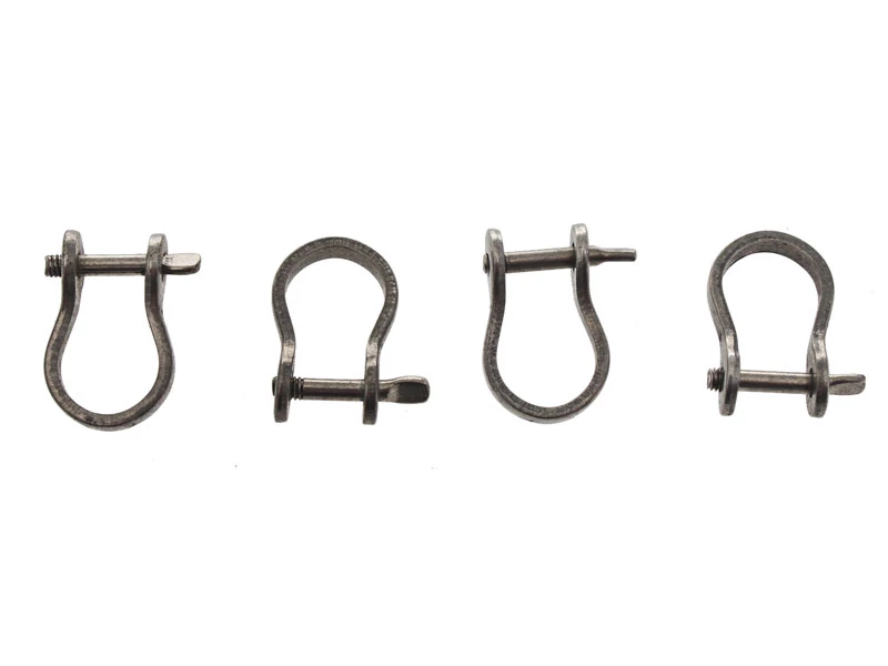 Pakula Dojo Stainless Steel Shackles Qty 4 2 Pakula Dojo Stainless Steel Shackles Qty 4 - Image 2