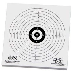 Outdoor Outfitters Cardboard Targets Small 140mmx140mm 50X Pack