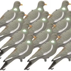 Outdoor Outfitters 14in Pigeon Full Body Decoy Upright 12-Pack